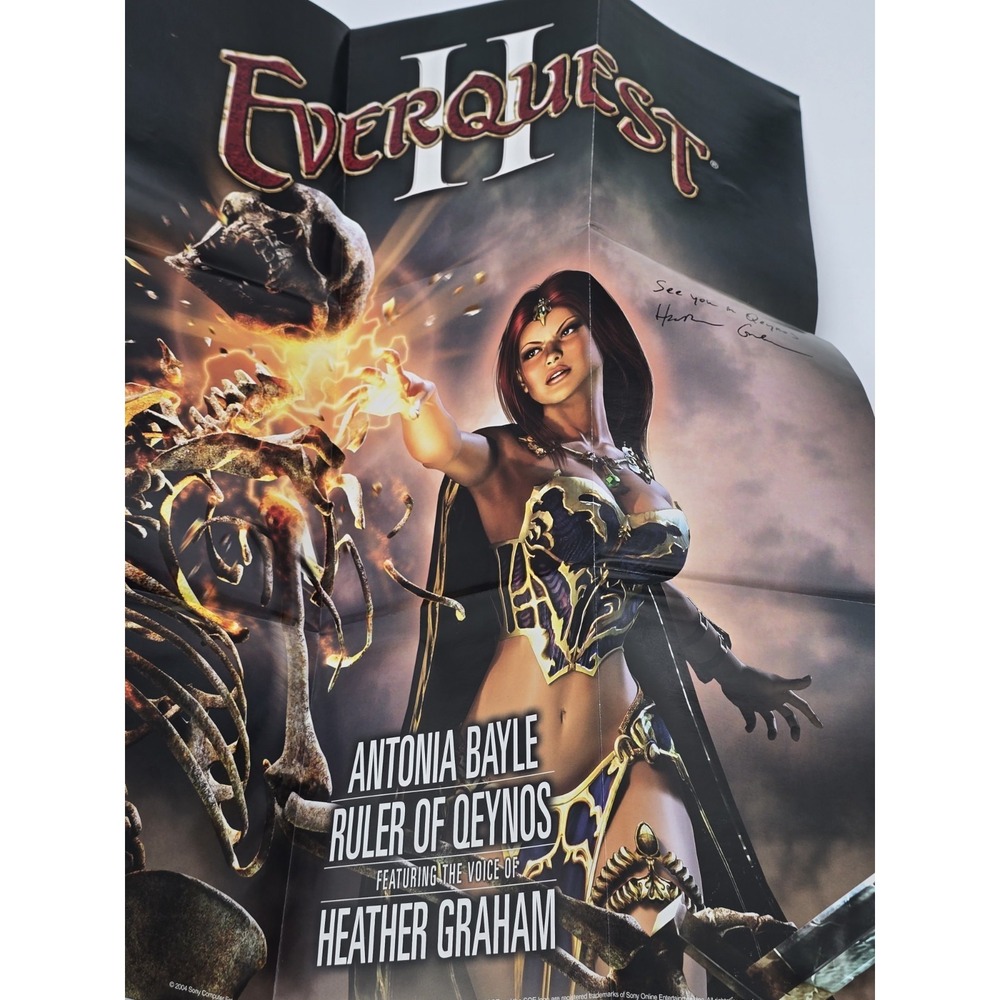 EverQuest 2 II Collectors Ed PC Game Tin w/ Cloth Maps Books, Disk, Poster, Coin - Picture 11 of 13